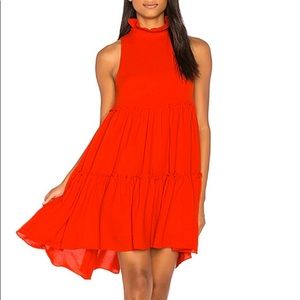 Anthropologie Orange (Poppy) dress.
